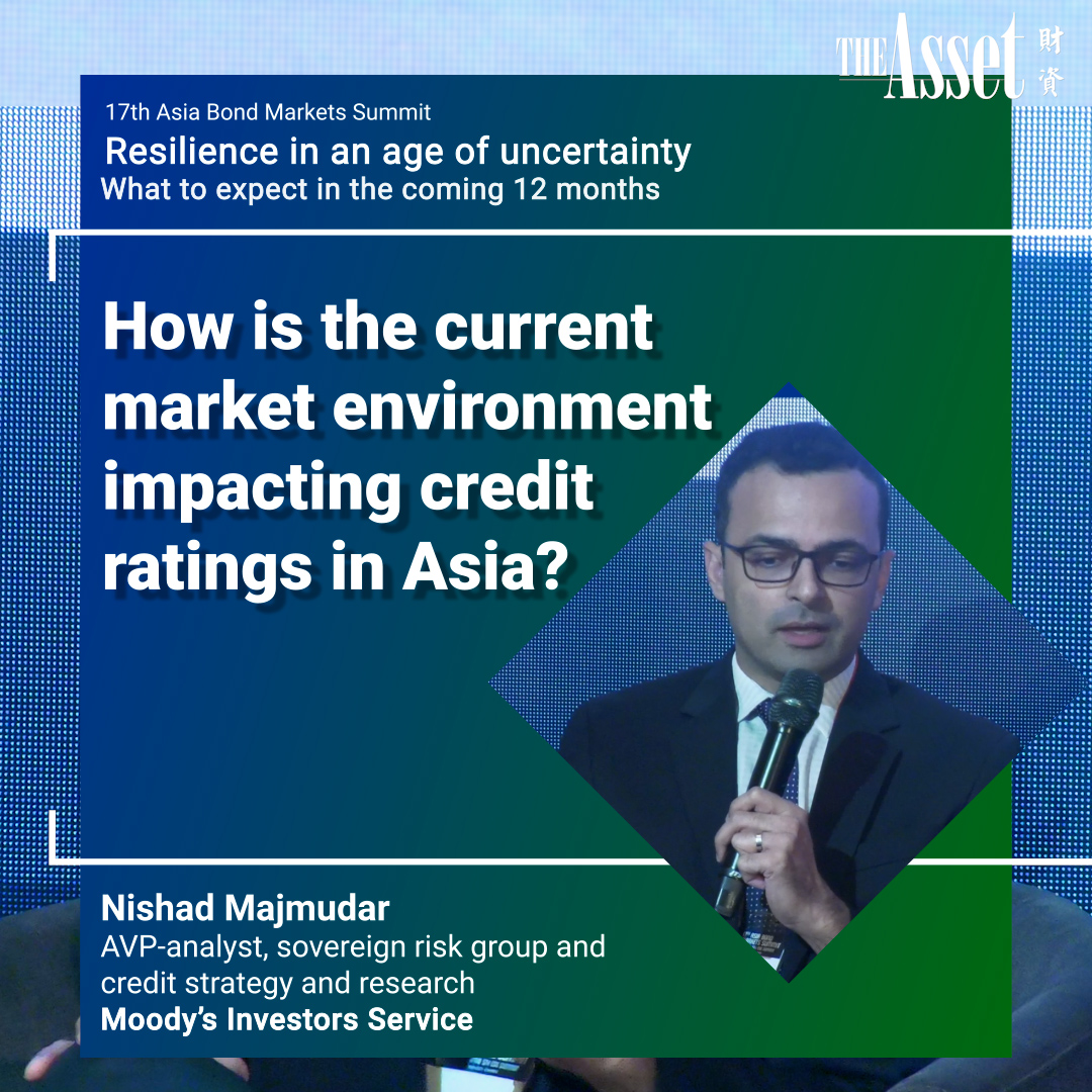 How is the current market environment impacting credit ratings in Asia?