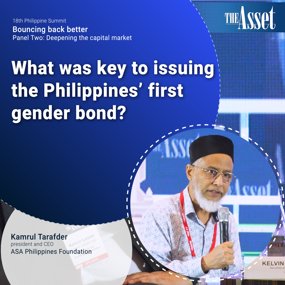 What was key to issuing the Philippines’ first gender bond?