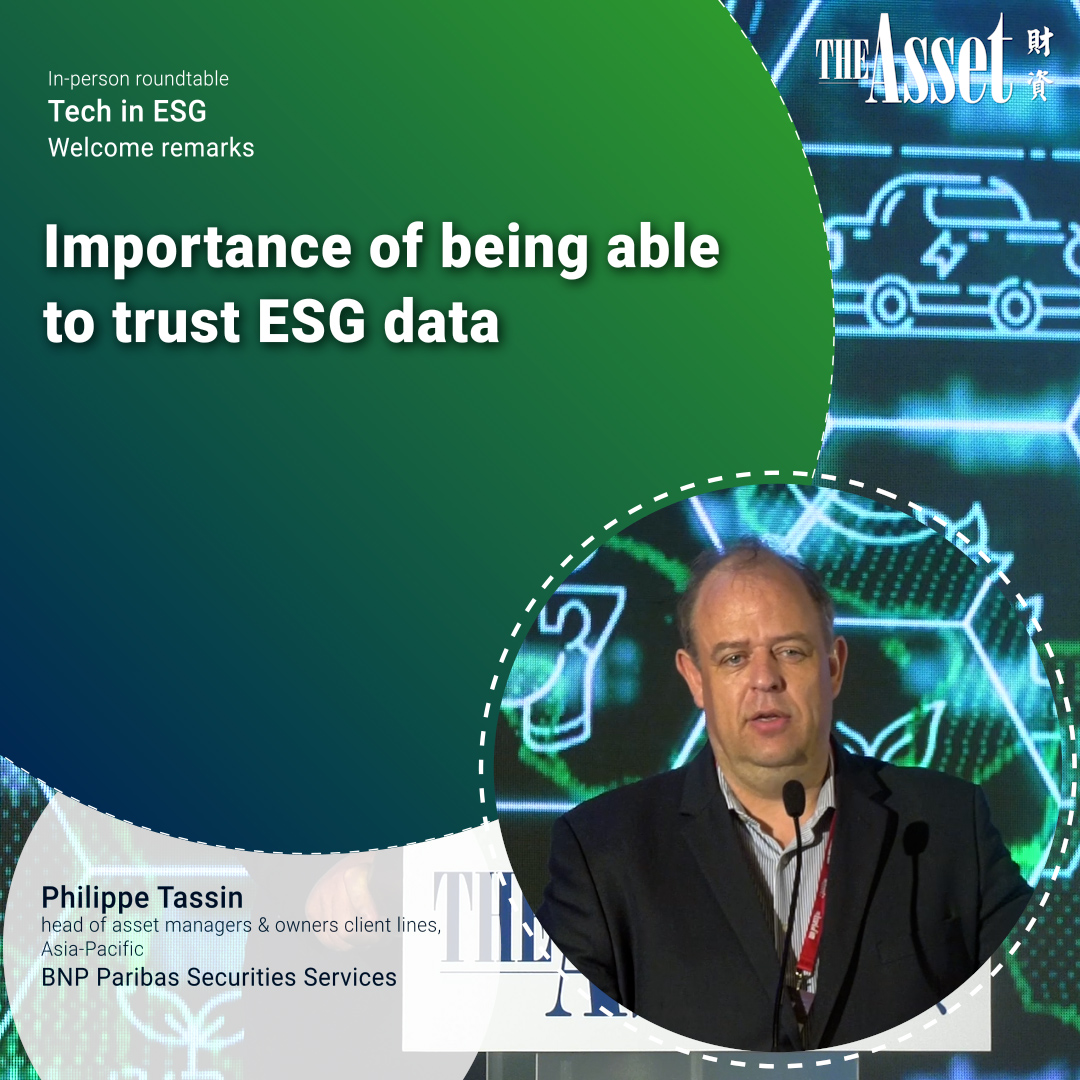 Importance of being able to trust ESG data