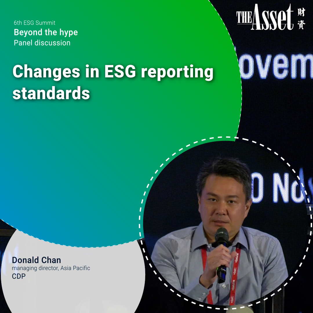 Changes in ESG reporting standards