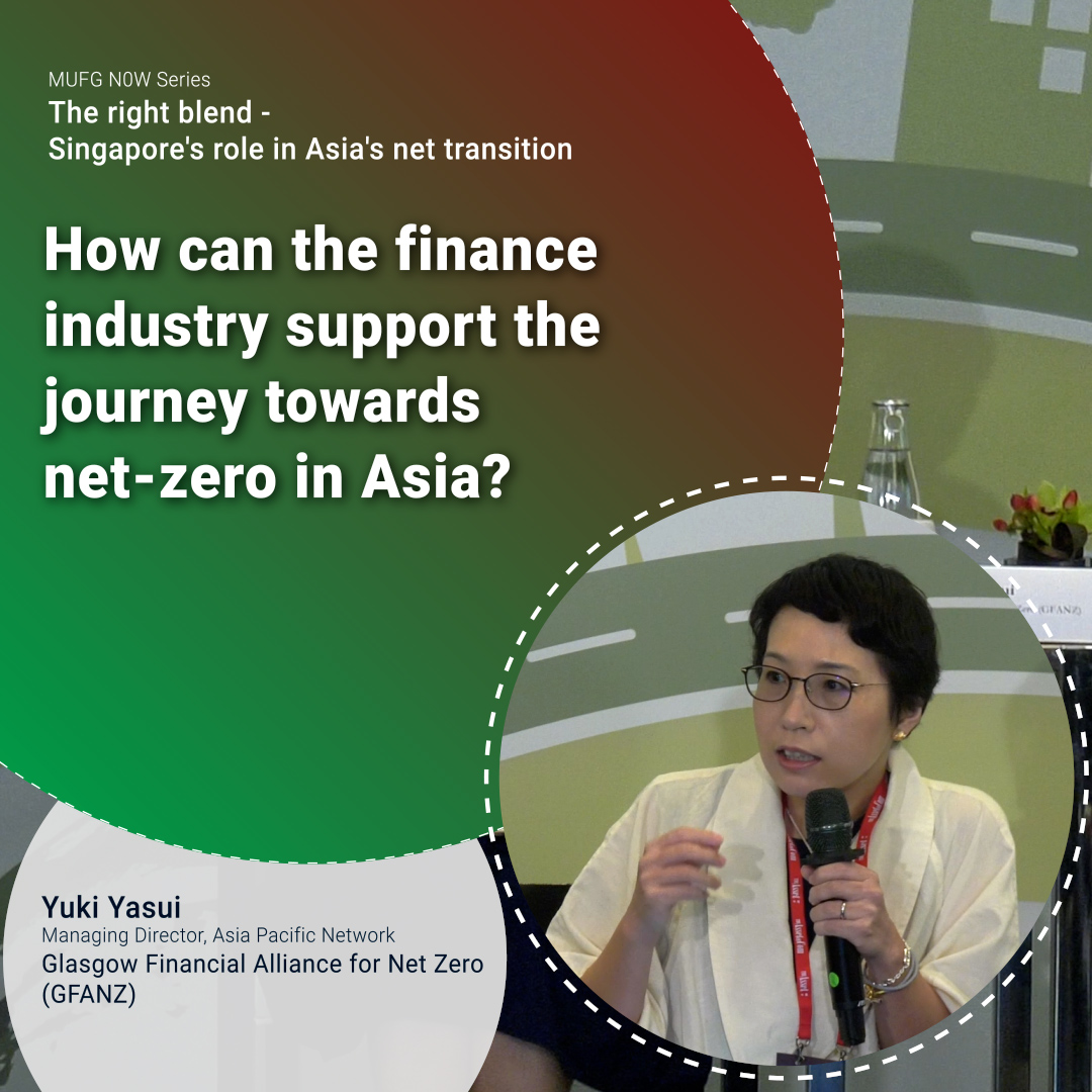 How can the finance industry support the journey towards net-zero in Asia?